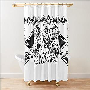 Grim Fandango Redesign Shower Curtain