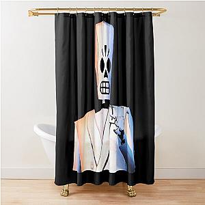 Grim Fandango Manny Shower Curtain