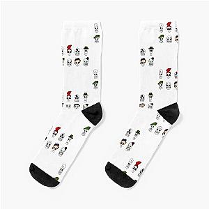 Grim Fandango Skulls Socks