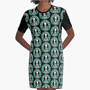 Grim Fandango Calavera Cafe (Starbucks spoof) Graphic T-Shirt Dress