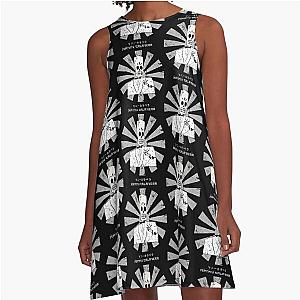 Manny Retro Japanese Grim Fandango A-Line Dress