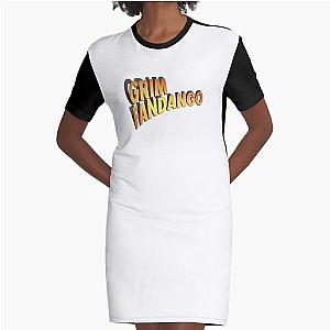 Grim Fandango Logo Graphic T-Shirt Dress