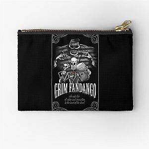 GRIM FANDANGO Classic . Zipper Pouch