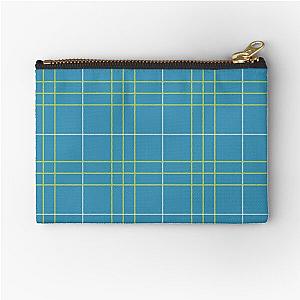 Grim Fandango - Meche Plaid Pattern Zipper Pouch