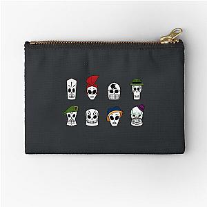 Grim Fandango Skulls Zipper Pouch