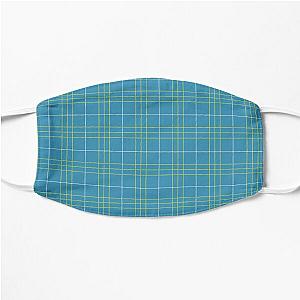 Grim Fandango - Meche Plaid Pattern Flat Mask