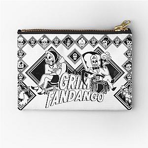 Grim Fandango Redesign Zipper Pouch