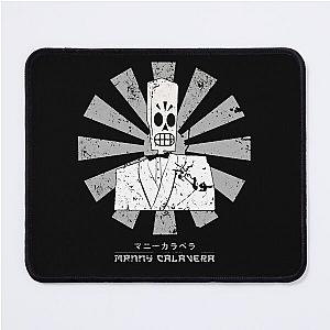 Manny Retro Japanese Grim Fandango Mouse Pad