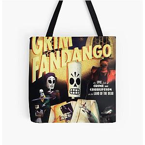 Grim Fandango All Over Print Tote Bag