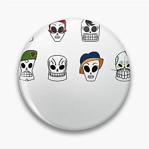 Grim Fandango Skulls Pin