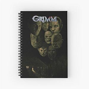 Don't Panic, I'm a Grimm.... Spiral Notebook