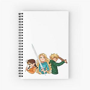 sisters grimm (and puck) Spiral Notebook