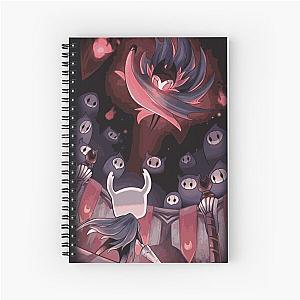 Hollow Knight - The Knight Facing Master Grimm Spiral Notebook