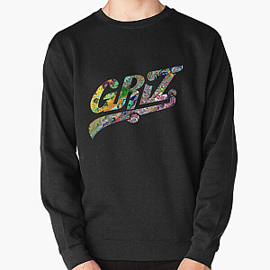 Griz Trippy Psychedelic  Classic  Pullover Sweatshirt RB3005