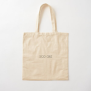 S’CO GRIZ STICKER BLACK Cotton Tote Bag RB3005