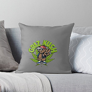 Griz Merch Griz Kush Throw Pillow RB3005