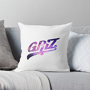 Griz Purple Galaxy Throw Pillow RB3005