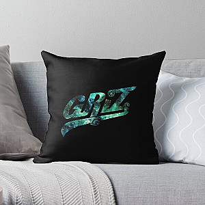 Griz Green Galaxy Throw Pillow RB3005