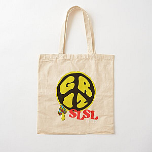 Griz Merch Griz Peace Logo Cotton Tote Bag RB3005