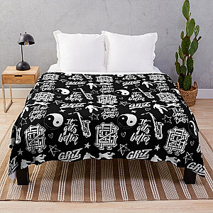 Griz Pattern Throw Blanket RB3005