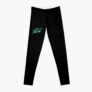 Griz Green Galaxy Leggings RB3005