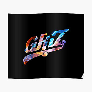 Griz Flames Poster RB3005