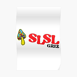 Griz Merch Griz SLSL Shroom Poster RB3005