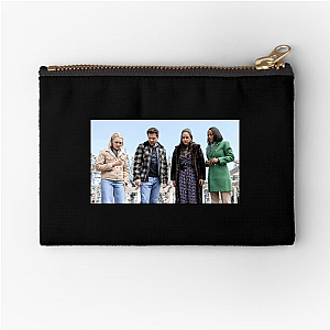 Floral But Fierce Grosse Pointe Garden Society Zipper Pouches