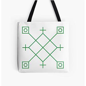 Grounded Green All Over Print Tote Bag