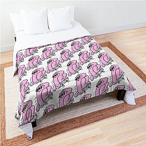 Grounded - Hoops' Cat Shirt Comforter