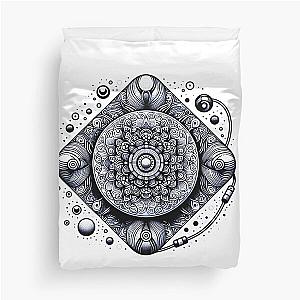 Zentangle Roots: Grounded in Complexity Duvet Cover