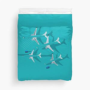 Grounded Planes Duvet Cover