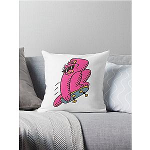  grounded geeky grounded 80s Throw Pillow