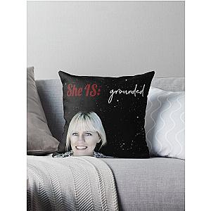 She is  - The Grounded Way Throw Pillow