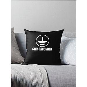 Stay Grounded Engineer Electrician Throw Pillow