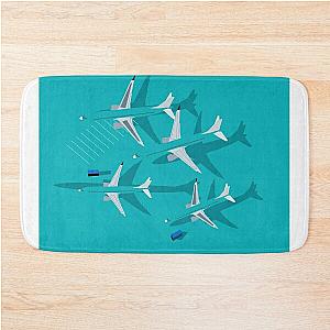 Grounded Planes Bath Mat