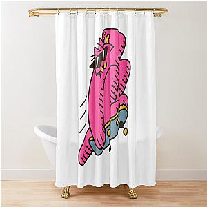  grounded geeky grounded 80s Shower Curtain