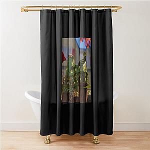 Grounded game Shower Curtain