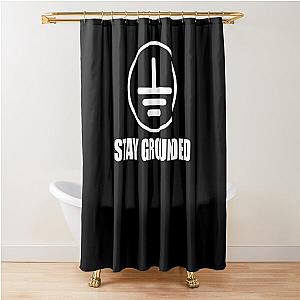 Stay Grounded Engineer Electrician Shower Curtain