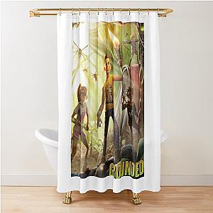 Grounded Shower Curtain