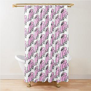 Grounded - Hoops' Cat Shirt Shower Curtain