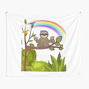 Grounded Sloth  Tapestry