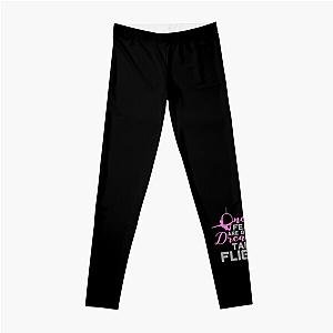 once fears are grounded dreams take flight Leggings