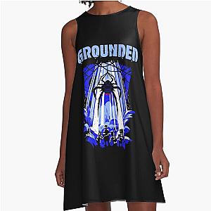  Grounded Video Game A-Line Dress