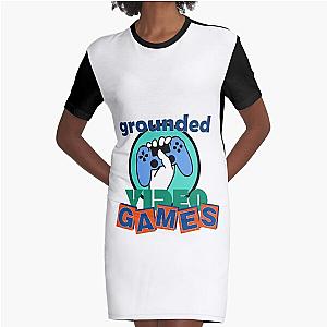 grounded video game Graphic T-Shirt Dress