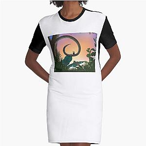 Grounded sunrise Graphic T-Shirt Dress