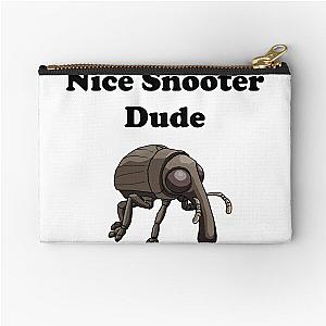 Grounded Nice snooter Dude Zipper Pouch