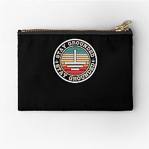 Stay Grounded Zipper Pouch