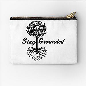 Stay Grounded Zipper Pouch