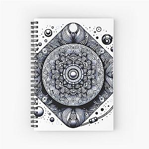 Zentangle Roots: Grounded in Complexity Spiral Notebook